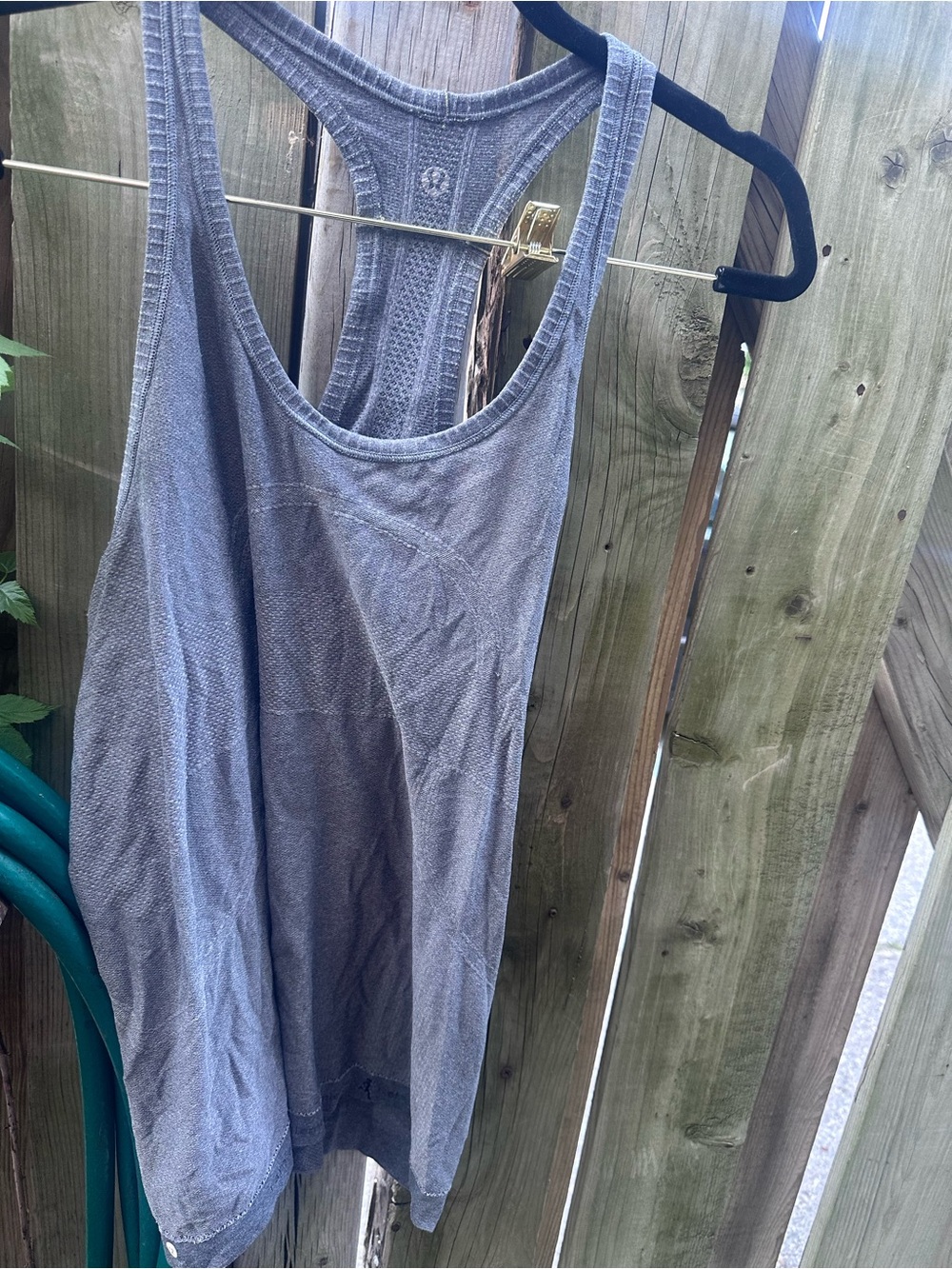 lululemon athletica Gray Tank Top size 12 - Picture 3 of 4